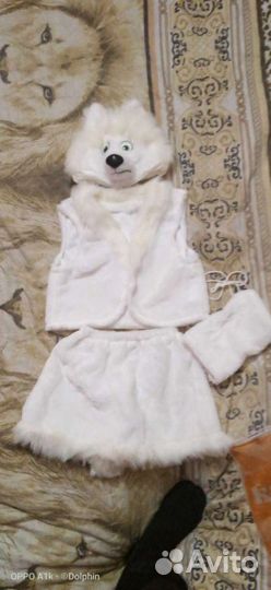 Новогодний костюм для девочки Лайка