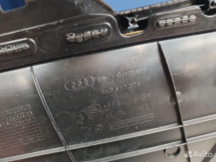 Обшивка двери задняя правая Audi A4 B8 2007-2015