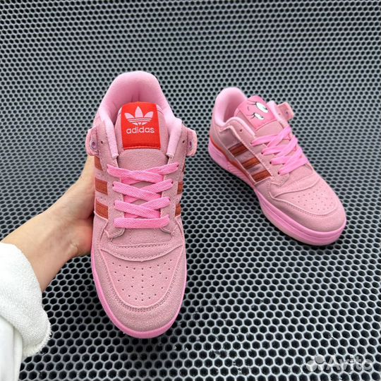 Кроссовки Adidas Forum Low Pink x The Grinch