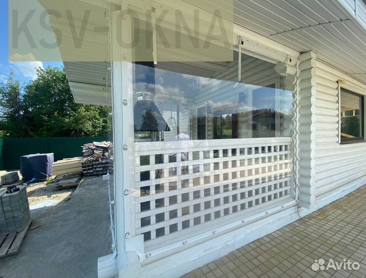 Мягкие окна на веранду