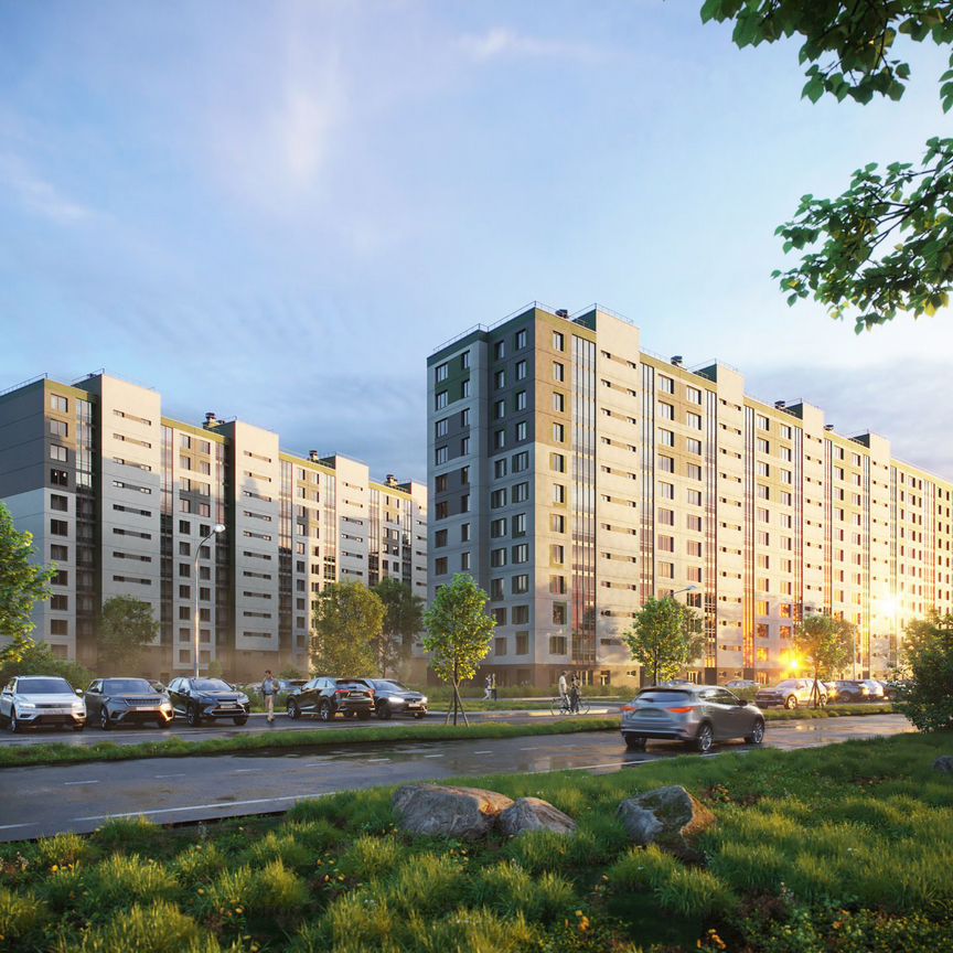 1-к. квартира, 35 м², 3/12 эт.