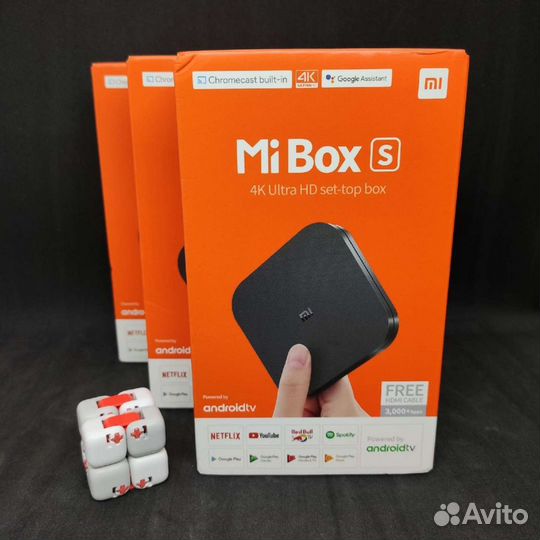 Новая TV Приставка Xiaomi Mi Box S MDZ-22-AG