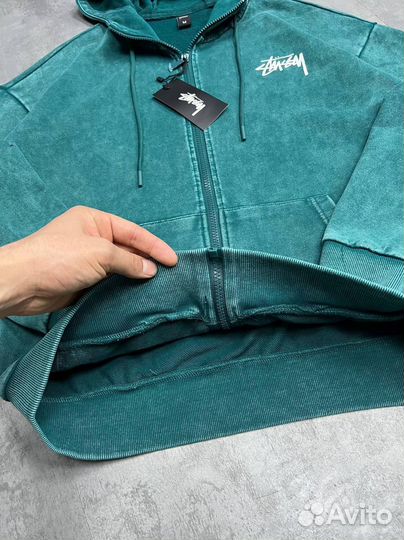 Зип худи stussy варенка