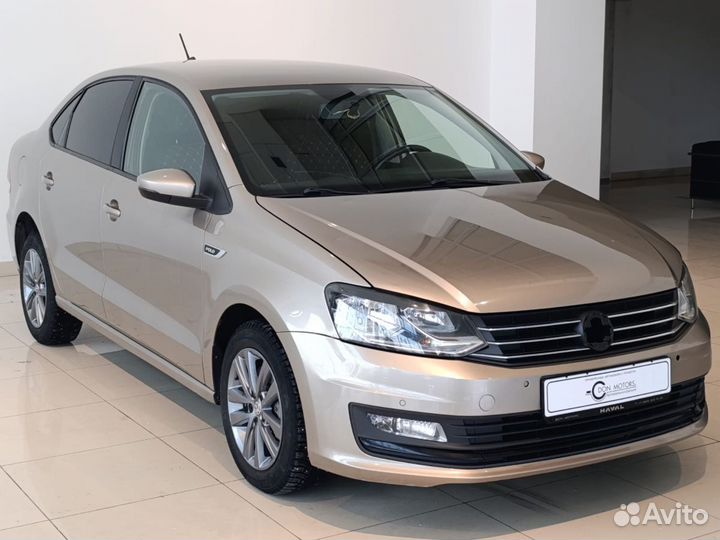 Volkswagen Polo 1.6 AT, 2019, 128 780 км