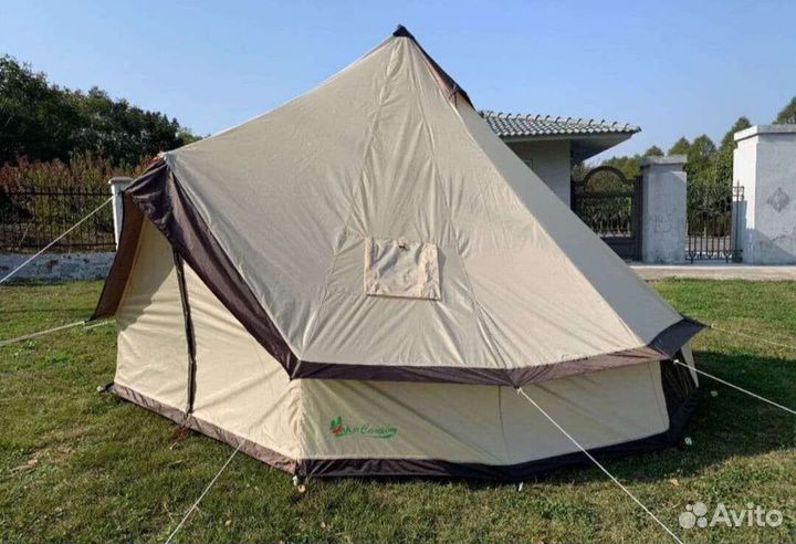 Палатка юрта с дымаходом 2907w mircamping