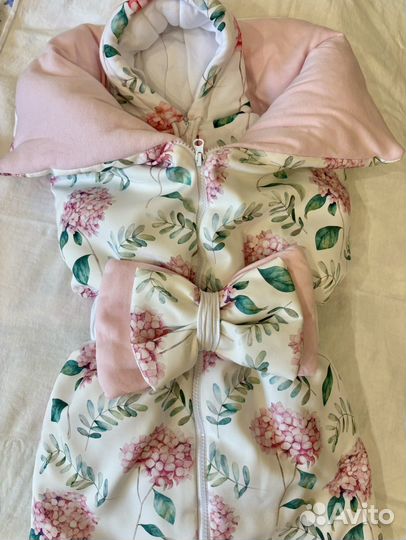 Конверт и кокон на девочку