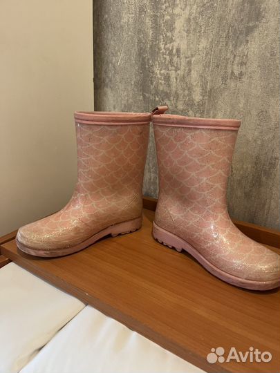 Резиновые сапоги для девочки 29