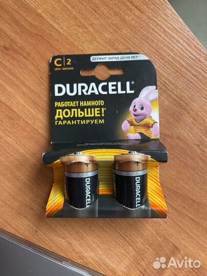 Батарейки duracell C LR14