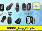 Ключ Dodge Chrysler Jeep