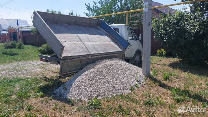 Песок щебень доставка газель самосвал