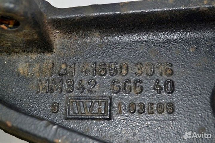 Кронштейн усилителя бампера, левый MAN TGA 18.430