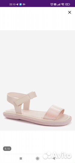 Сандалии для девочки новые
