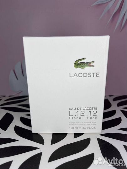 Lacoste L.12.12 Blanc – Pure 100ml (Евро качество)