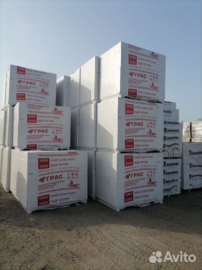 Газобетон. Газоблок с доставкой