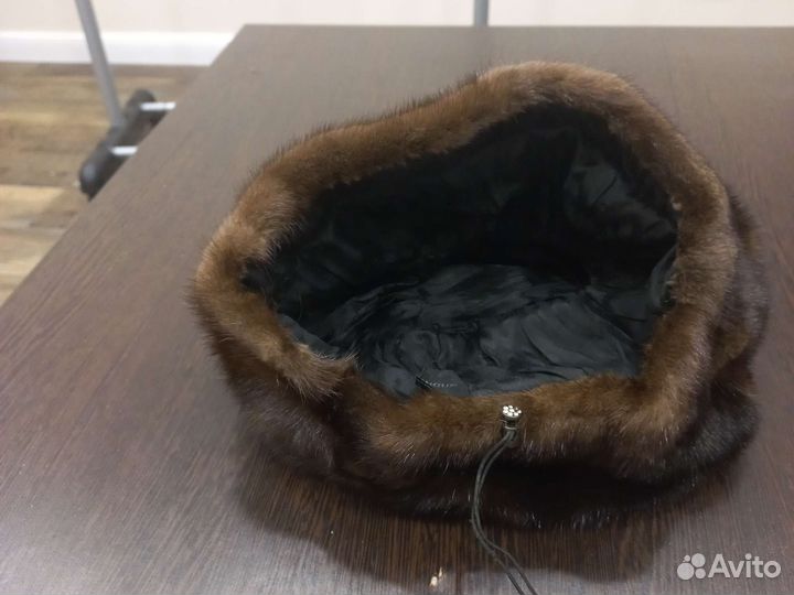 Берет женский норковый