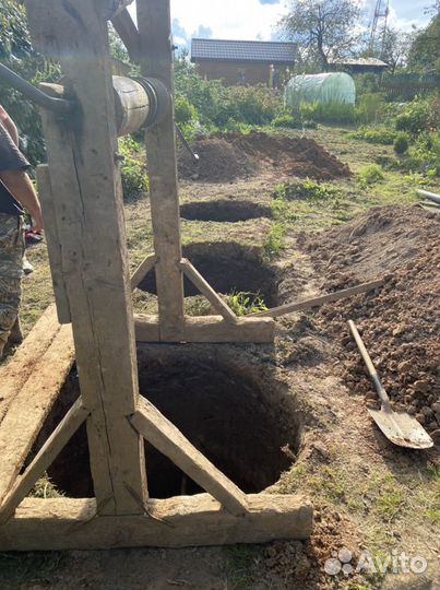 Колодцы и септики из колец