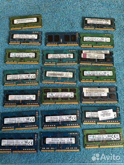 Оперативная память DDR3L DDR3 2GB в наличии много