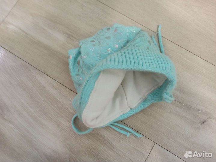 Шапка для девочки 3-4 г