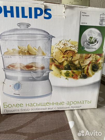 Пароварка philips