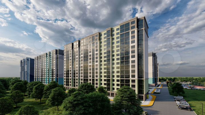 1-к. квартира, 44,9 м², 15/17 эт.