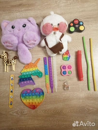 Детские игрушки пакетом для девочки