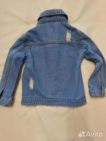 Куртка джинсовая для девочки 110