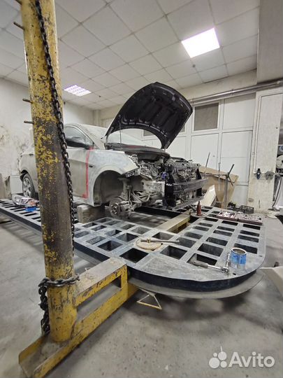 Кузовной ремонт и покраска авто в камере