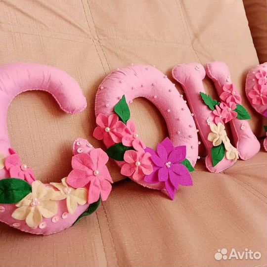 Интерьерные буквы