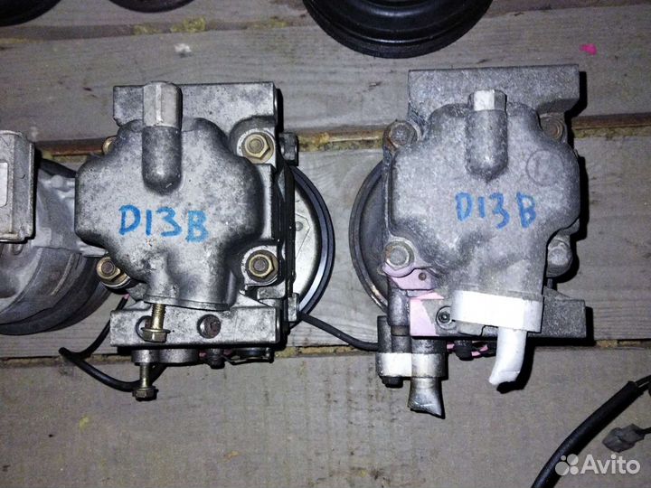 Компрессор кондиционера honda logo ga3 d13b