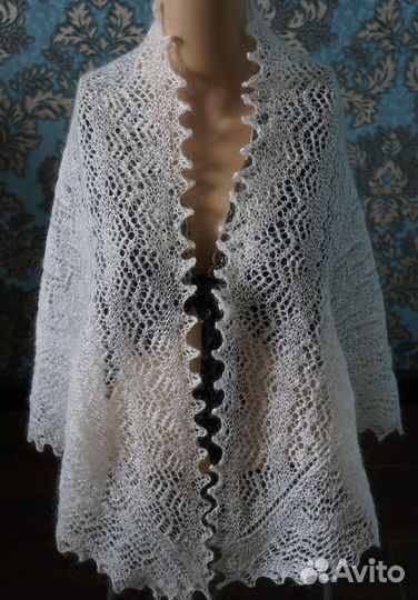 Пуховая косынка