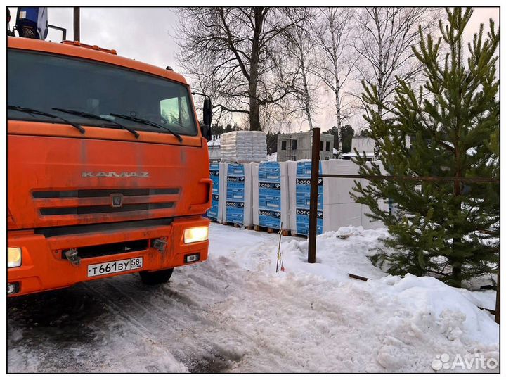 Газобетонные блоки с завода Bonolit