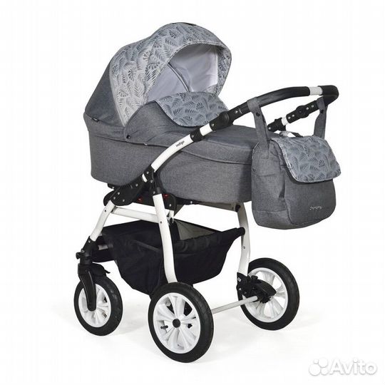 Коляска 3 в 1 indigo charlotte