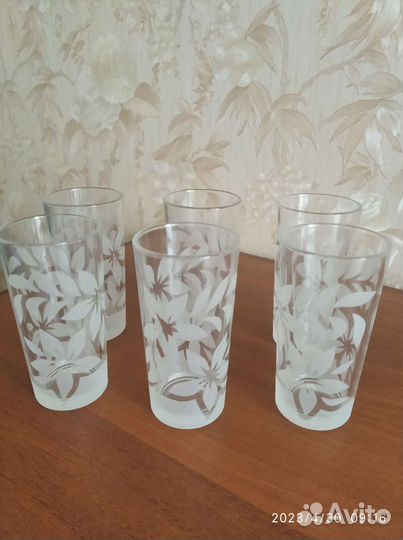 Бокалы новые