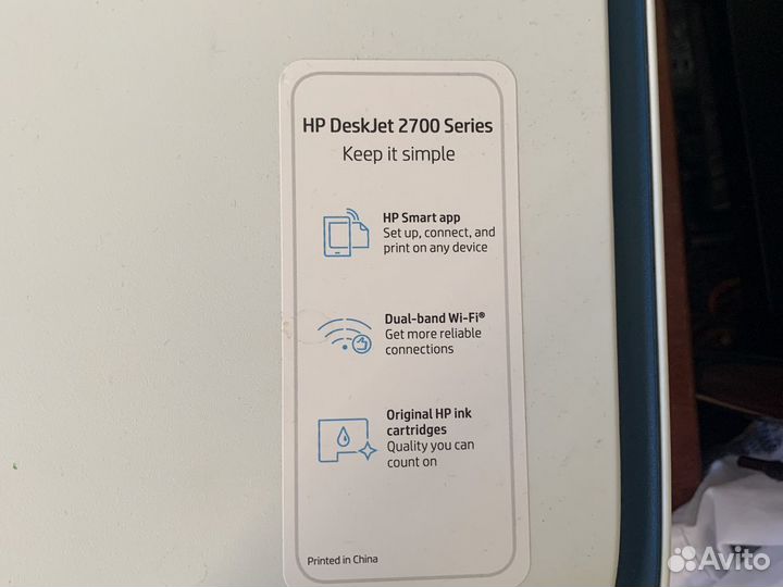 Струйный принтер hp deskjet 2721