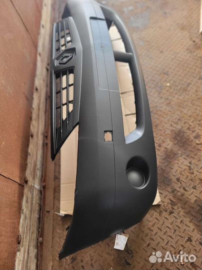 Бампер передний renault logan фаза 1