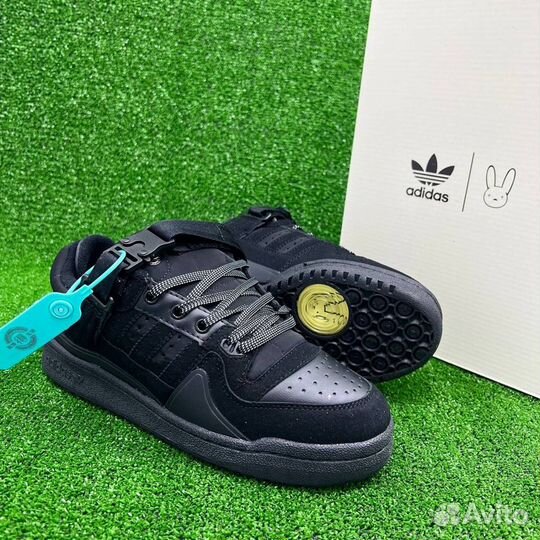 Кроссовки Adidas Bad Bunny чёрные