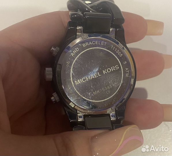 Оригинал Часы Michael Kors Керамика Черные MK5388