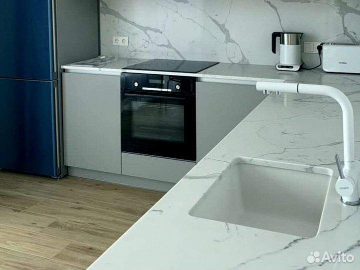 Столешница из искусственного камня кварц акрил