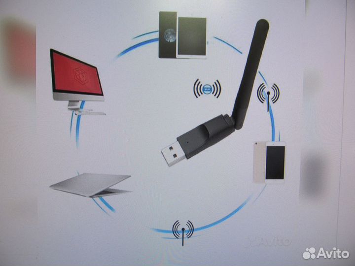 USB адаптер Wi-Fi DVB-T2 приставки MT7601