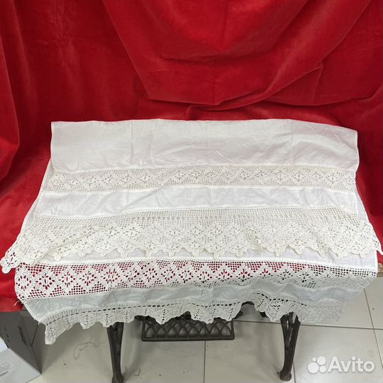 Старинный подзор кружево узор вышивка вязание