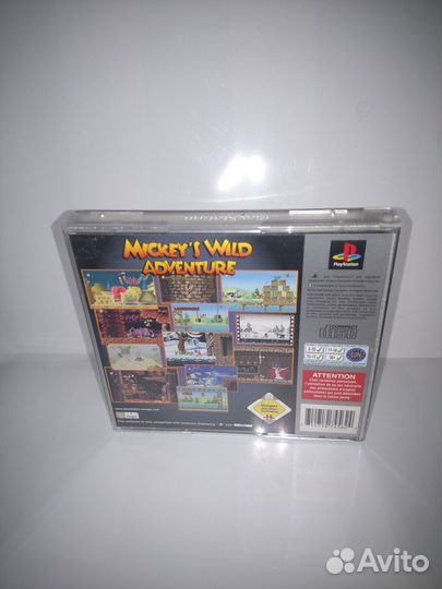 Mickey's Wild Adventure для PS1 (PAL) Лицензия