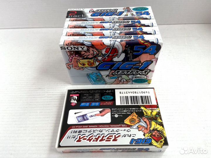 Аудиокассеты кассеты Sony GIG 1 54 - 1997 г