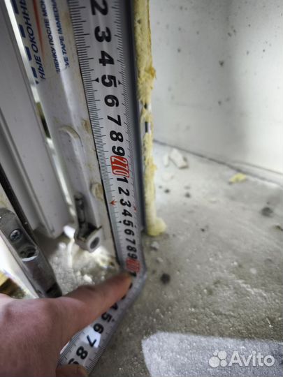 Балконная металлопластиковая дверь