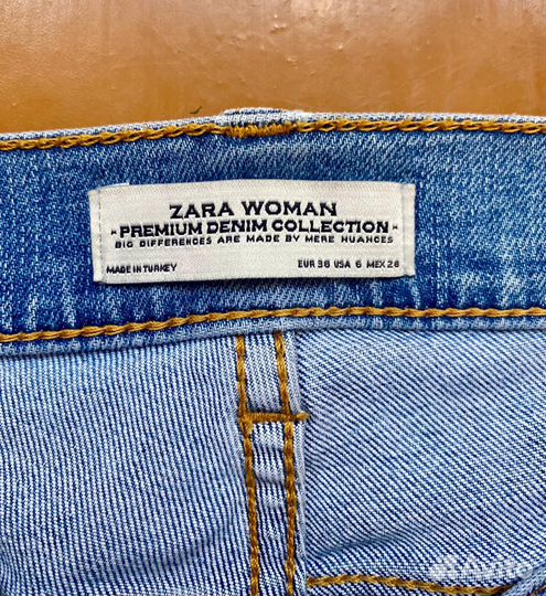 Джинсы zara женские 38 размер