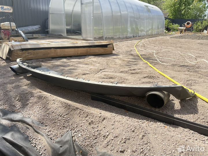 Диффузор на задний бампер Audi A5