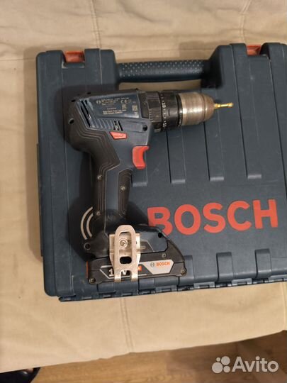 Ударная дрель шуруповерт Bosch GSB 18v-50