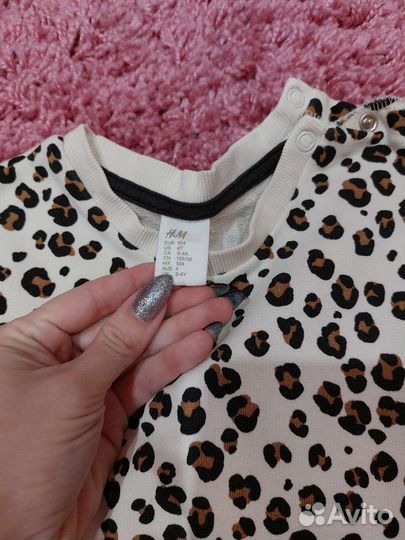 Кофты для девочки фирмы H&M, пижама