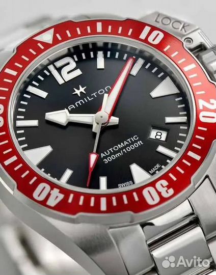 Часы Hamilton Khaki Navy Frogman H77725135 оригина