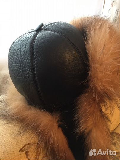 Шапка «Зимушка» из золочёной лисы