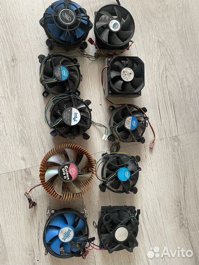 Кулера процеccорные и Вентиляторы для пк
